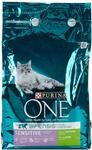 PURINA ONE BIFENSIS Sensitive Katzentrockenfutter: reich an Truthahn & Reis, hohe