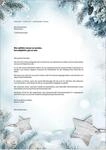 SIGEL DP312 Weihnachts-Briefpapier Snow Star, blau, A4, 25 Blatt, weihnachtliches