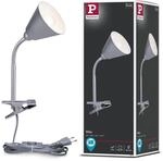 Paulmann 95432 Klemmleuchte Vitis mit Flexarm rund max. 20 Watt Lampe Schnurschalter