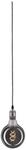 Paulmann 79771 Neordic Pendelleuchte Eldar inkl. Stecker max. 20 W Grau, Nickel