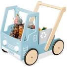 PINOLINO Lauflernwagen Kipplaster Fred, Kinder Lauflernhilfe mit Bremssystem,