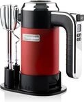 Westinghouse Retro Handmixer, 5 Geschwindigkeitsstufen + Turbofunktion, 2 R&uuml;hrbesen,