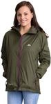 Trespass Qikpac Female Jacket, Moss, XXS, Kompakt Zusammenrollbare Wasserdichte Jacke