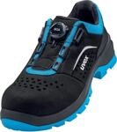 Uvex Sicherheitsschuhe 2 xenova&reg; gelocht S1PL schwarz/blau, 44