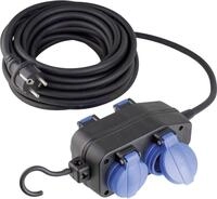as - Schwabe 4-Fach Verteilersteckdose 230 V/16 A &ndash; Stromverteiler mit 5 m Schwerer