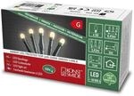 Konstsmide Micro LED Lichterkette, gefrostet, verschwei&szlig;t, 50 bernsteinfarbene