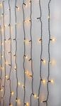 LED-Lichtervorhang Golden Warm White 1,3x2 m von Star Trading, Lichter-Kette...