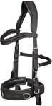 WALDHAUSEN Lederkappzaum, Anatomic, schwarz, PON
