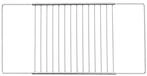 ICQN Universal Gitter | Ausziehbar von 37,5-60 cm Backofenrost | Verstellbar