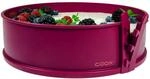 coox Springform mit Glasboden ⌀ 26 cm in Dunkelrot, backen und direkt auf der