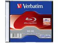 Verbatim BD-RE 2 x 25 GB 25 GB 1 Stück – Blu-Ray Discs (BD-RE, 120 mm, 25...