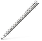 FABER-CASTELL 342004 - Tintenroller Neo Slim Edelstahl, silber gl&auml;nzend