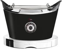 BUGATTI, Volo, elektrischer Toaster, 4 Funktionen, 6 Toaststufen, innovatives Design,
