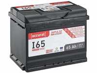 Accurat EFB Batterie I65-12V, 65Ah, 680A, Impulse, wartungsfrei - Autobatterie,
