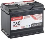 Accurat EFB Batterie I65-12V, 65Ah, 680A, Impulse, wartungsfrei - Autobatterie,