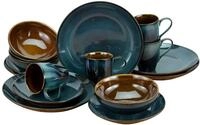 Creatable, 22861, Serie MALLORCA, 16-teiliges Geschirrset, Kombiservice aus