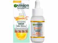 Garnier SkinActive Serum gegen dunkle Flecken, Gesichtsserum mit Vitamin C für jede