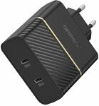 OtterBox 50W Dual Port Ladeger&auml;t, Schwarz | 1X USB-C 30W + 1X USB-C 20W,