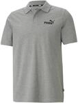 PUMA Herren Ess Pique Poloshirt, Medium Gray Heather-cat, M EU