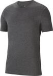 Nike Herren M Nk Park20 Tee T-Shirt, Charcoal Heathr/White, L EU