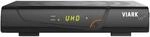 VIARK Sat 4K 2160p H.265 digitaler Multistream Satelliten-Receiver inkl. WLAN Stick