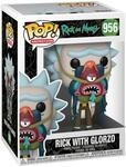 Funko Pop! Animation: Rick Sanchez & Morty - Rick Sanchez mit Glorzo Morty Vinyl -
