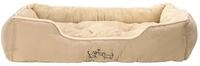 Dehner Lieblinge Hundebett und Katzenbett Sammy, ca. 75 x 58 x 19 cm, Polyester,