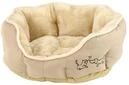 Dehner Lieblinge Hundebett und Katzenbett Sammy, oval, ca. 57 x 52 x 14 cm,