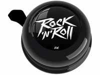 Liix Colour Bell Klingel mit Spruch Rock'n'Roll schawrz Band Rock Design Rocker