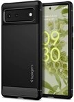 Spigen Rugged Armor H&uuml;lle Kompatibel mit Google Pixel 6 -Schwarz
