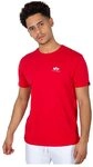 Alpha Industries Backprint T T-Shirt f&uuml;r Herren Speed Red