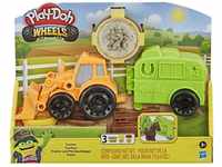 Play-Doh Räder Traktor Bauernhof Truck Spielzeug für Kinder ab 3 Jahren mit