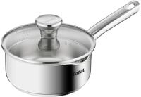 Tefal A70522 Duetto Stielkasserolle | mit Deckel | 16 cm | edelstahl