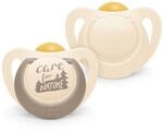 NUK for Nature Babyschnuller | Nachhaltige Gummischnuller | &Uuml;ber 98 % nat&uuml;rliche