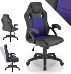 Juskys&reg; Racing Schreibtischstuhl Montreal ergonomisch h&ouml;henverstellbar &...