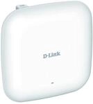 D-Link DAP-X2810 AX1800 Wi-Fi 6 Dual-Band PoE Access Point (Indoor, 802.11ax, OFDMA,