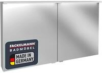 FACKELMANN Oxford LED-Spiegelschrank &ndash; Ca. 120 x 70 x 20 cm in Wei&szlig; &ndash; 2