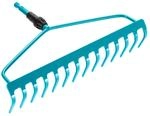 Gardena combisystem-B&uuml;gelrechen: Robuste Harke mit 14 Zinken, Gartenzubeh&ouml;r...