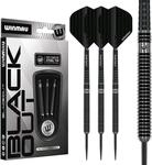 WINMAU Blackout Series 26g Parallel Steel Tip Dartpfeile &ndash; 90% Tungsten Darts &ndash;
