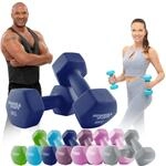 Miweba Sports Neopren Hantelset | 𝐏𝐫𝐨𝐟𝐢 Hantel - Hexagon Hanteln...