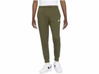 Nike Mens Pant Sportswear Club Fleece, Rough Green/Rough Green/White, BV2671-327, S