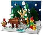 LEGO Exklusiv Set Vorgarten des Weihnachtsmanns Limitiert 317 Teile