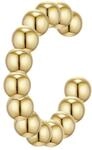 Glanzst&uuml;cke M&uuml;nchen Damen Ohrklemme 925/- Sterling Silber gelbvergoldet 14 Karat 1