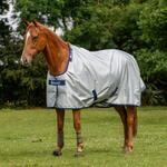 Bucas PowerTurnout Pferdedecke Light, stay-dry, 130 Silber