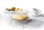 GEFU Butterdose BRUNCH &ndash; Formsch&ouml;ne Aufbewahrung f&uuml;r 125 g Butter, passt ins