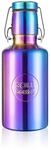 soulbottles Edelstahl-Trinkflasche 500 ml utopia &bull; im Regenbogen-Design &bull; 100%