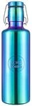 soulbottles Edelstahl-Trinkflasche 750 ml utopia &bull; im Regenbogen-Design &bull; 100%