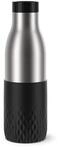 Emsa Bludrop Sleeve Isolier-Trinkflasche, 0,5 Liter, 100% dicht, Quick-Press