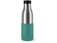 Emsa N31106 Bludrop Sleeve Trinkflasche | 0,5 Liter | 100 % dicht | Quick-Press