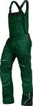 TRIUSO Leib W&auml;chter Flex-Line Herren Latzhose flexibel mit Spandex (gr&uuml;n/schwarz,